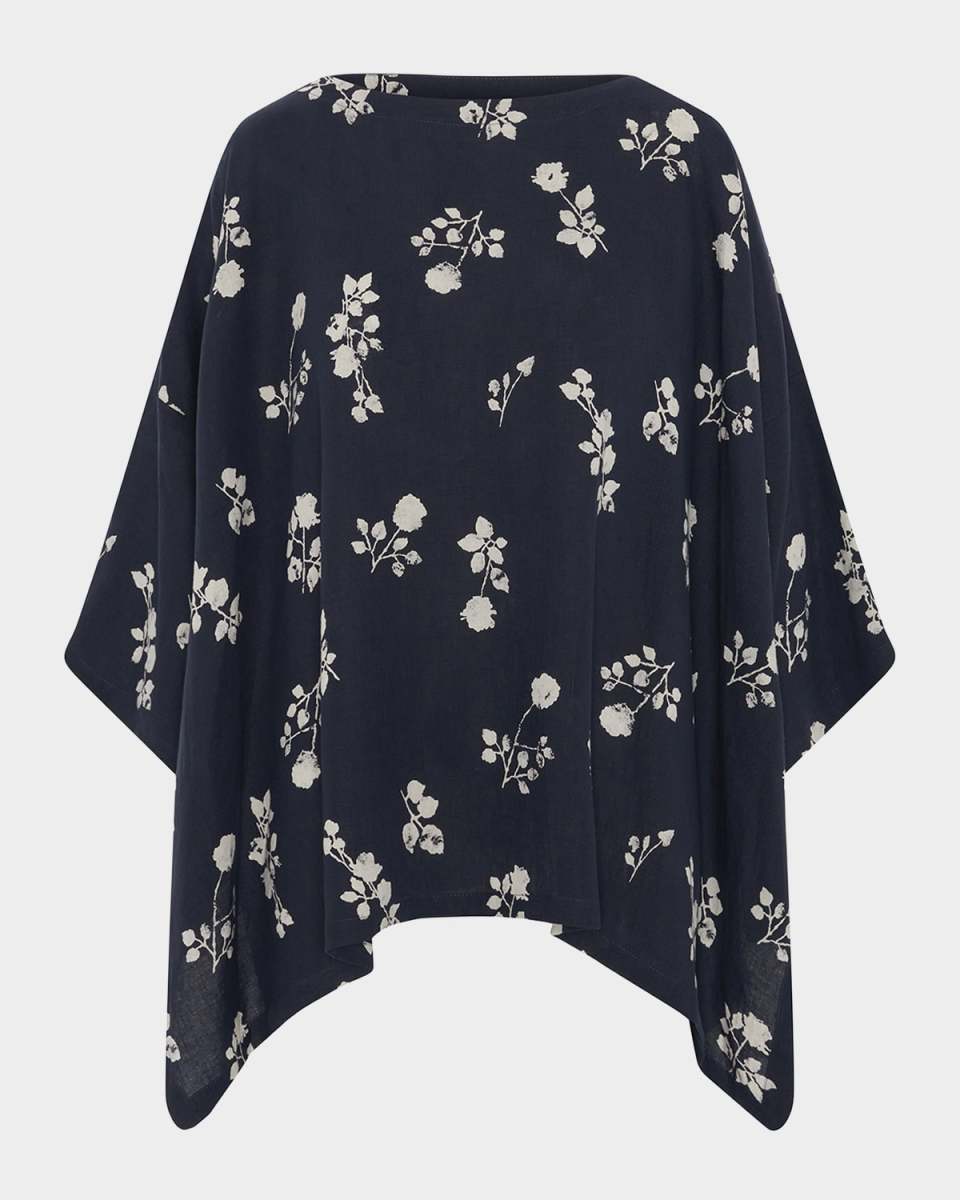 Dps Scoop-Neck 3/4-Sleeve Top (Mid Plus Length)